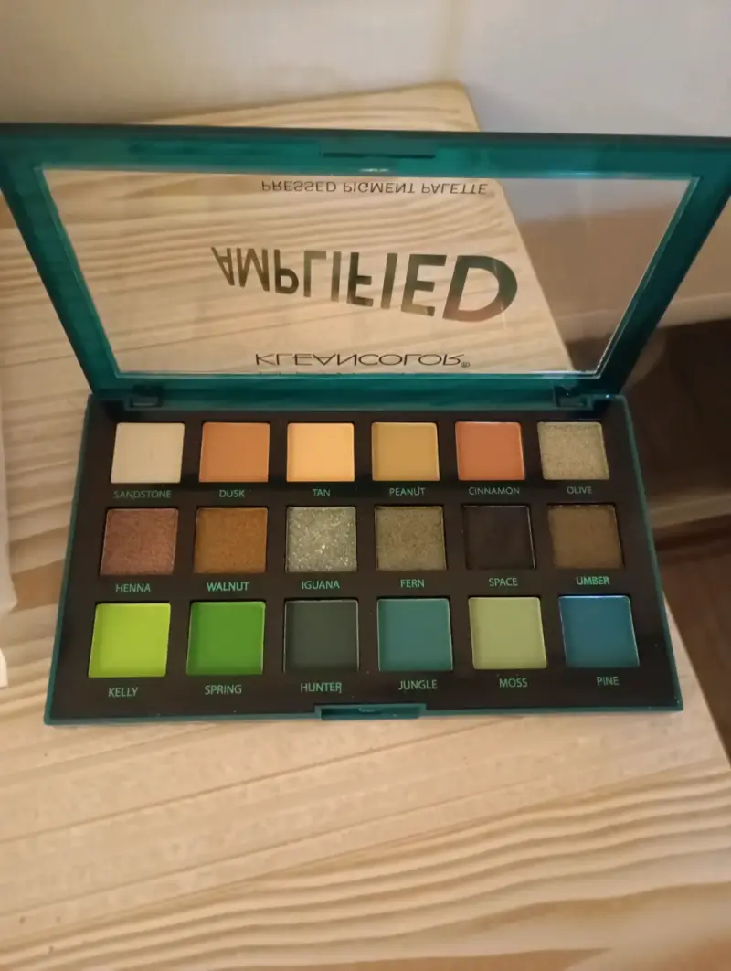 Paleta de sombras KleanColor Amplified - 1
