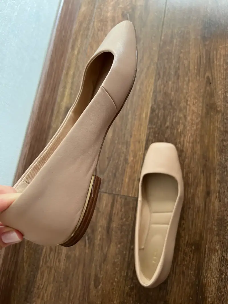 Zapatos planos de cuero beige Aldo - 3