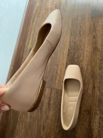 Zapatos planos de cuero beige Aldo - miniatura 3