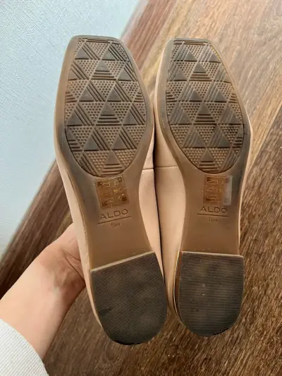 Zapatos planos de cuero beige Aldo - miniatura 4