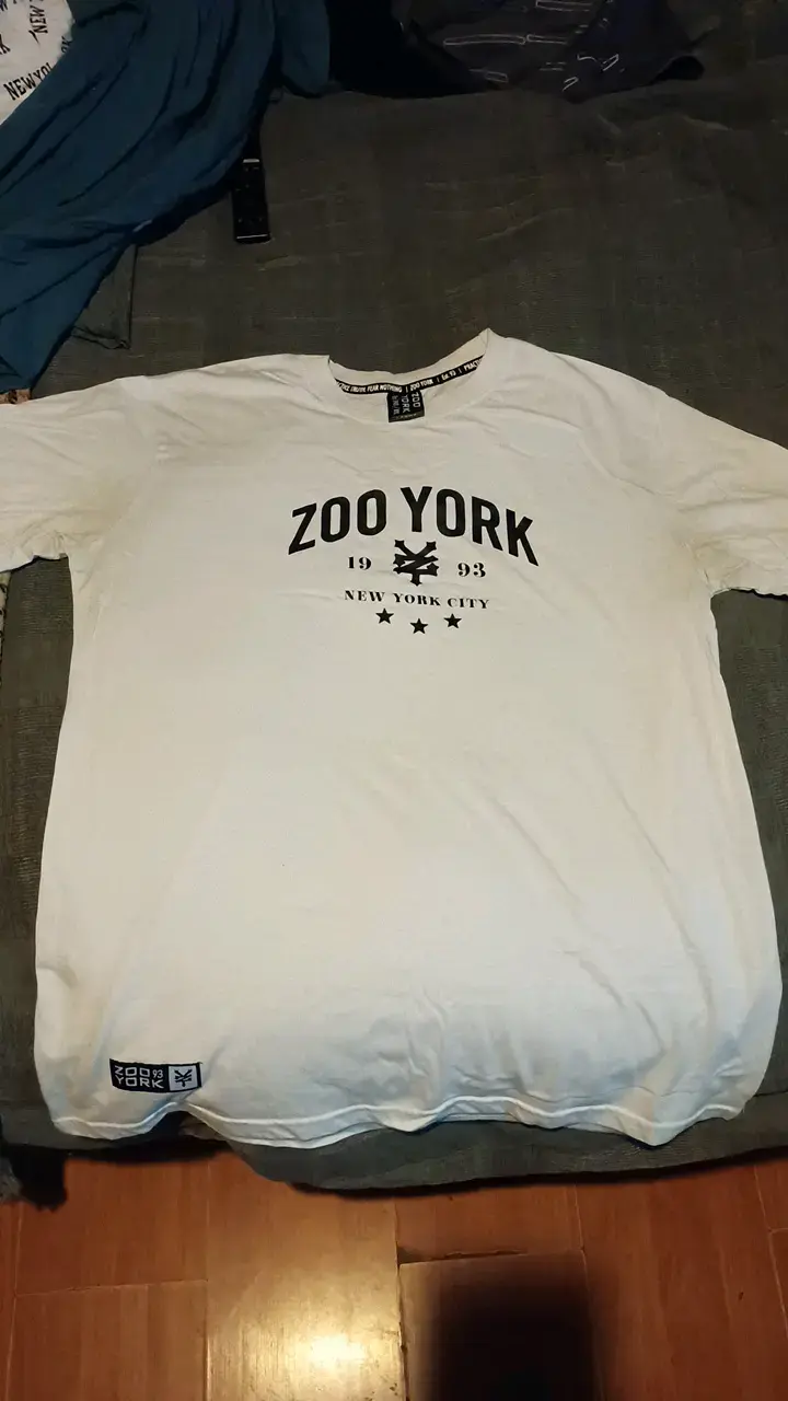Polera blanca Zoo York para hombre - 1