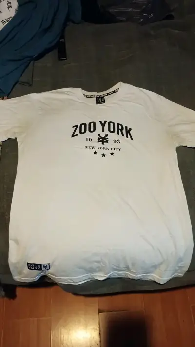 Polera blanca Zoo York para hombre - miniatura 1