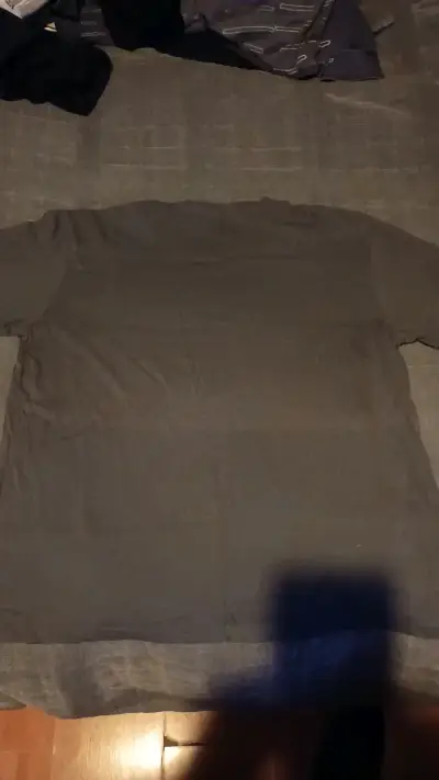 Polera gris casual talla XL - miniatura 2