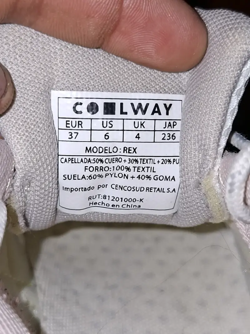 Zapatillas deportivas Coolway gris y verde - 6