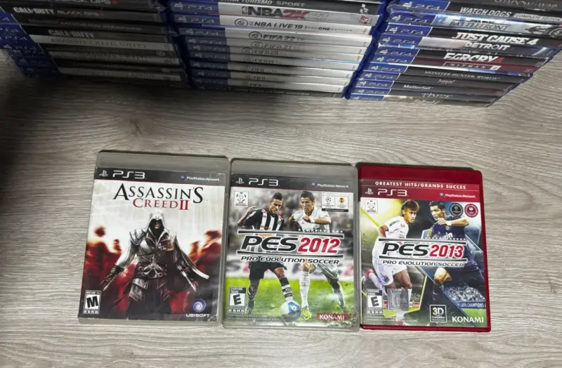 Lote de juegos ps3