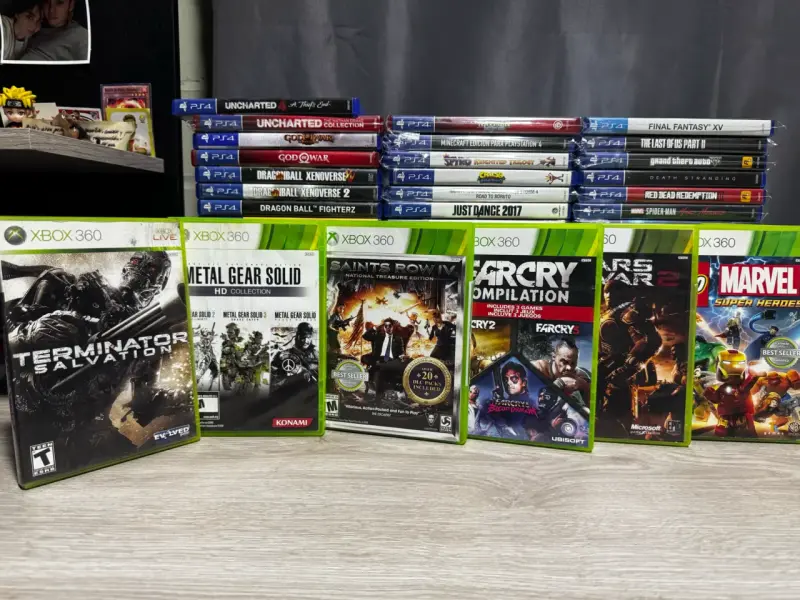 Colección de juegos Xbox 360 en buen estado