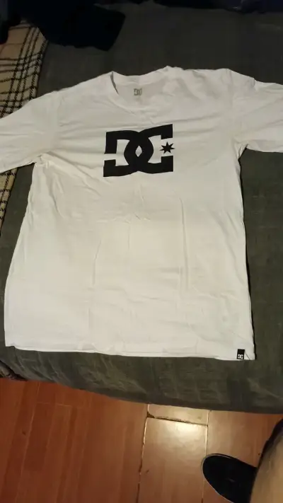 Polera blanca DC Shoes de algodón - miniatura 1