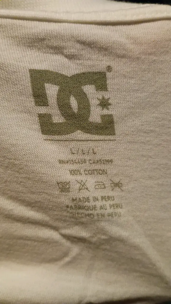 Polera blanca DC Shoes de algodón - 3