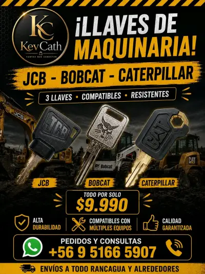 Llaves para maquinaria pesada compatibles - miniatura 5