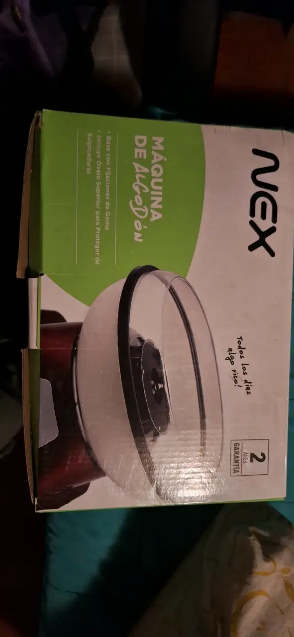 Máquina de Algodón de Azúcar Nex Roja
