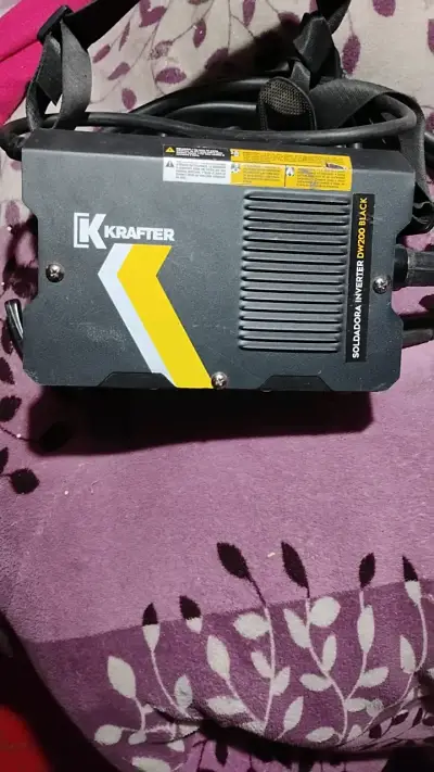 Soldadora Inverter Krafter DW200 Black - miniatura 1