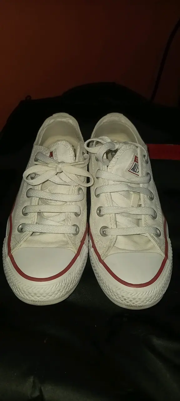 Zapatillas Converse Chuck Taylor Blancas Unisex - 2