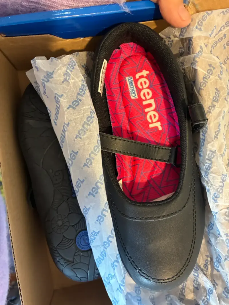 Zapatos escolares negros Teener talla 30 - 1