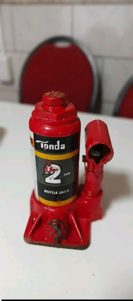 Gato hidráulico Tonda 2 toneladas rojo - 2