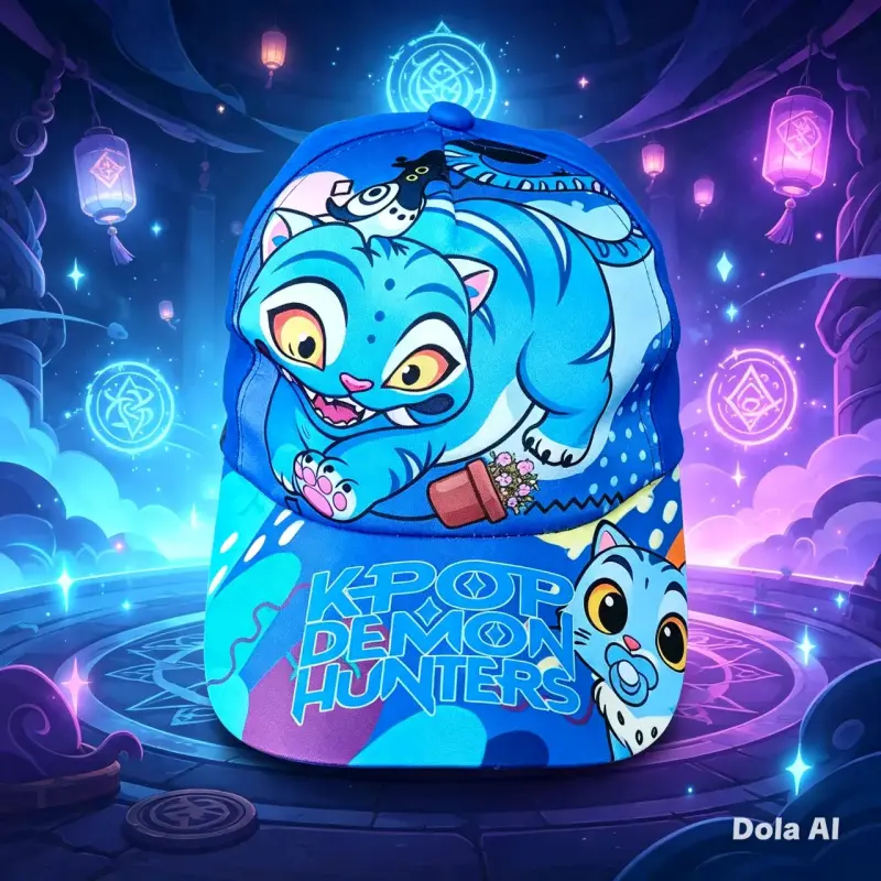 Gorra K-Pop Demon Hunters con diseño animado - 3