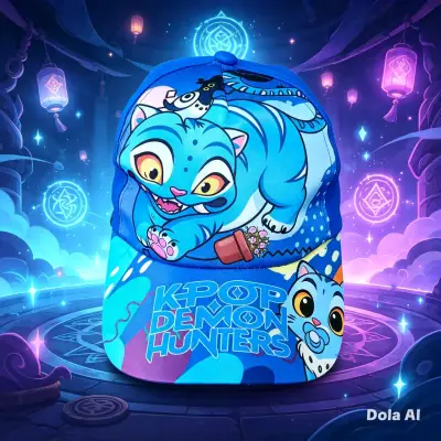 Gorra K-Pop Demon Hunters con diseño animado - miniatura 3