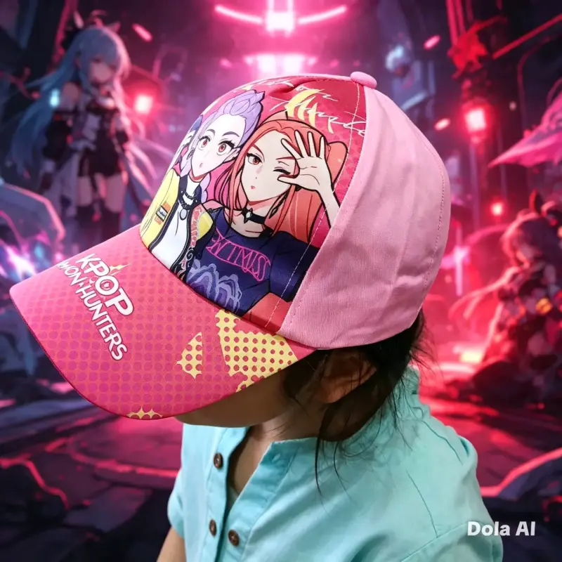 Gorra K-Pop Demon Hunters con diseño animado - 5