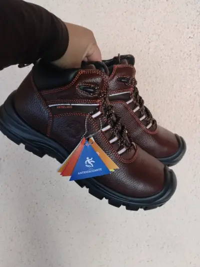 Botas de Seguridad Antideslizantes Sherpas Marrón - miniatura 1