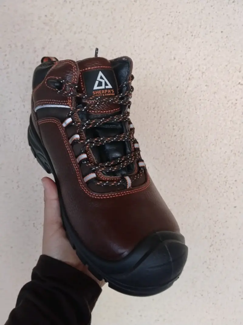Botas de Seguridad Antideslizantes Sherpas Marrón - 4