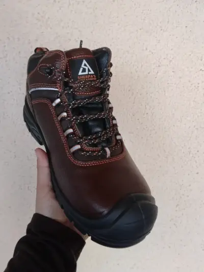 Botas de Seguridad Antideslizantes Sherpas Marrón - miniatura 4