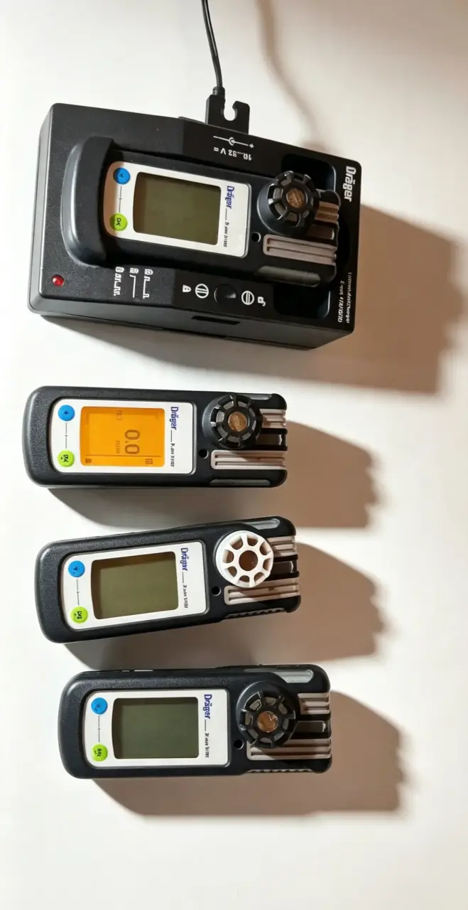 Detectores de gas Dräger X-am 5100 con base de carga - 2
