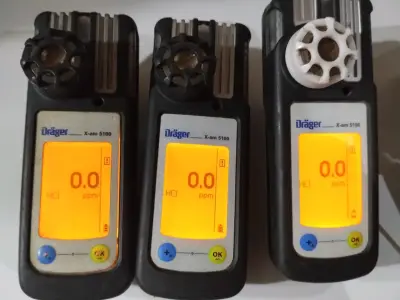 Detectores de gas Dräger X-am 5100 con base de carga - miniatura 3