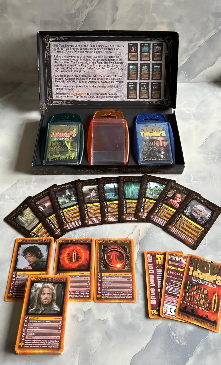 Set de Cartas Top Trumps El Señor de los Anillos - 6