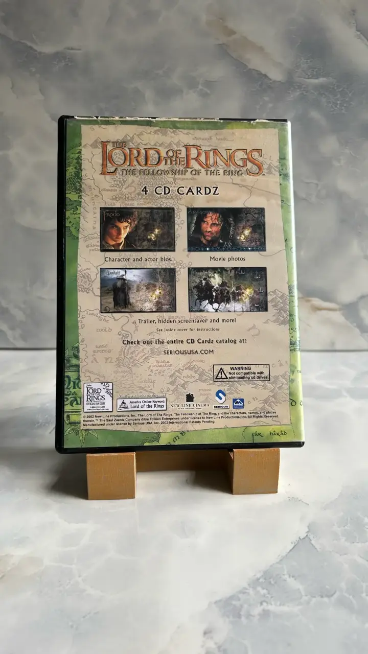 Set de 4 CD Cardz de El Señor de los Anillos - 2