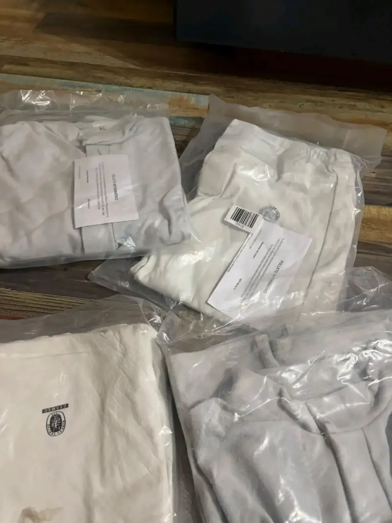 Traje pantalón cHaqueta cuero soldador talla XL - 2