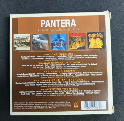 Colección de álbumes originales de Pantera 5 cds - miniatura 2