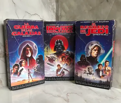 Trilogía VHS Star Wars Edición Especial - miniatura 1