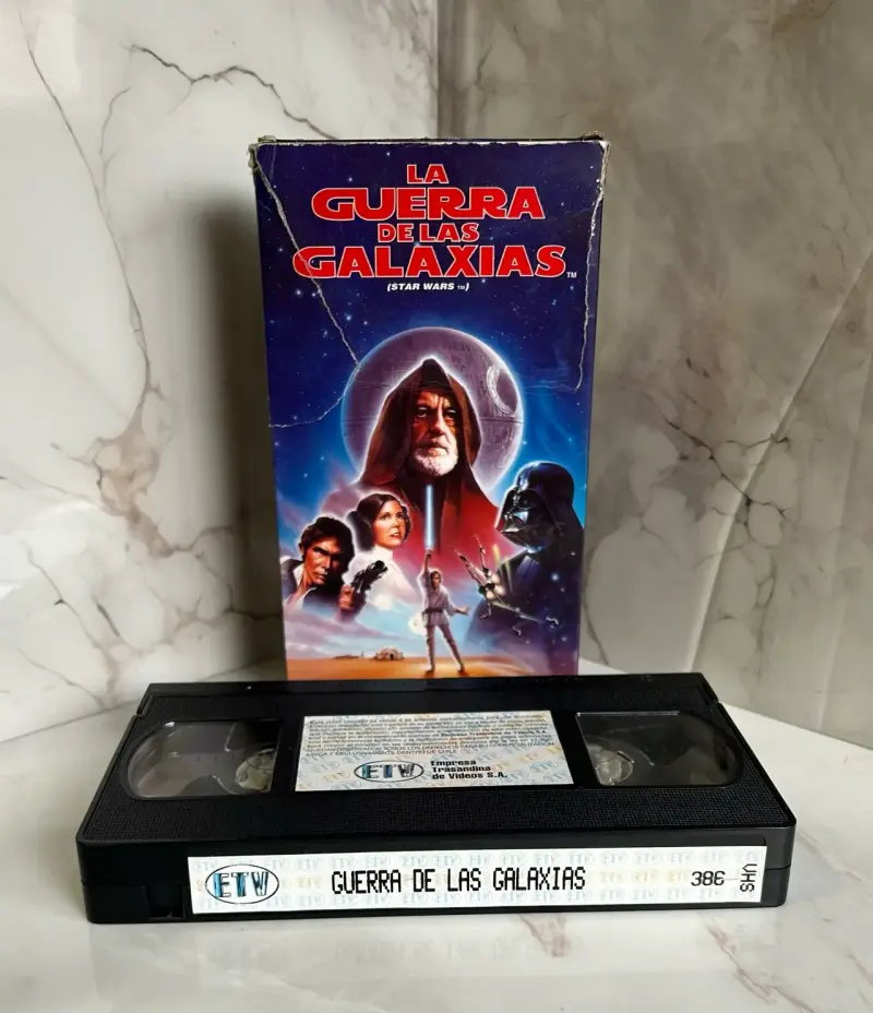 Trilogía VHS Star Wars Edición Especial - 2