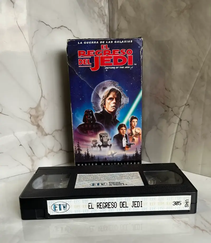 Trilogía VHS Star Wars Edición Especial - 4