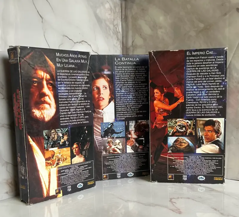 Trilogía VHS Star Wars Edición Especial - 6