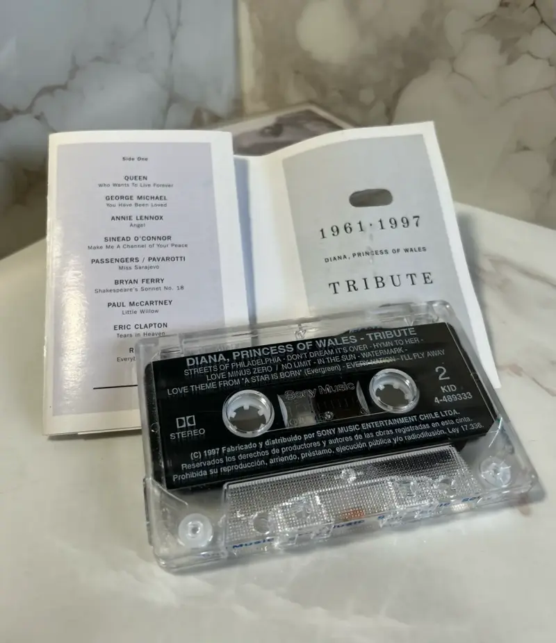 Cassette Diana Princess of Wales Tribute - 3