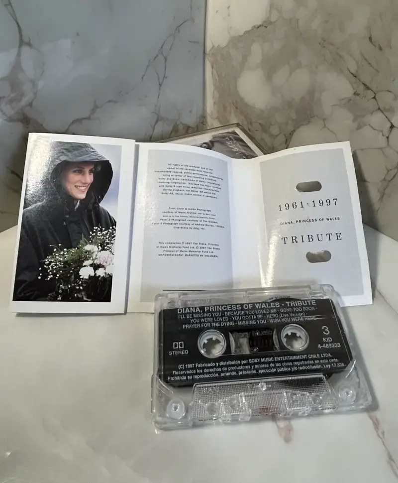 Cassette Diana Princess of Wales Tribute - 4