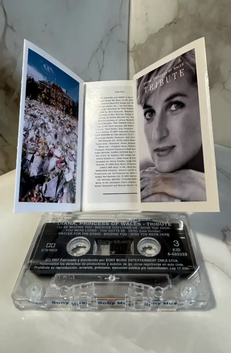 Cassette Diana Princess of Wales Tribute - 6