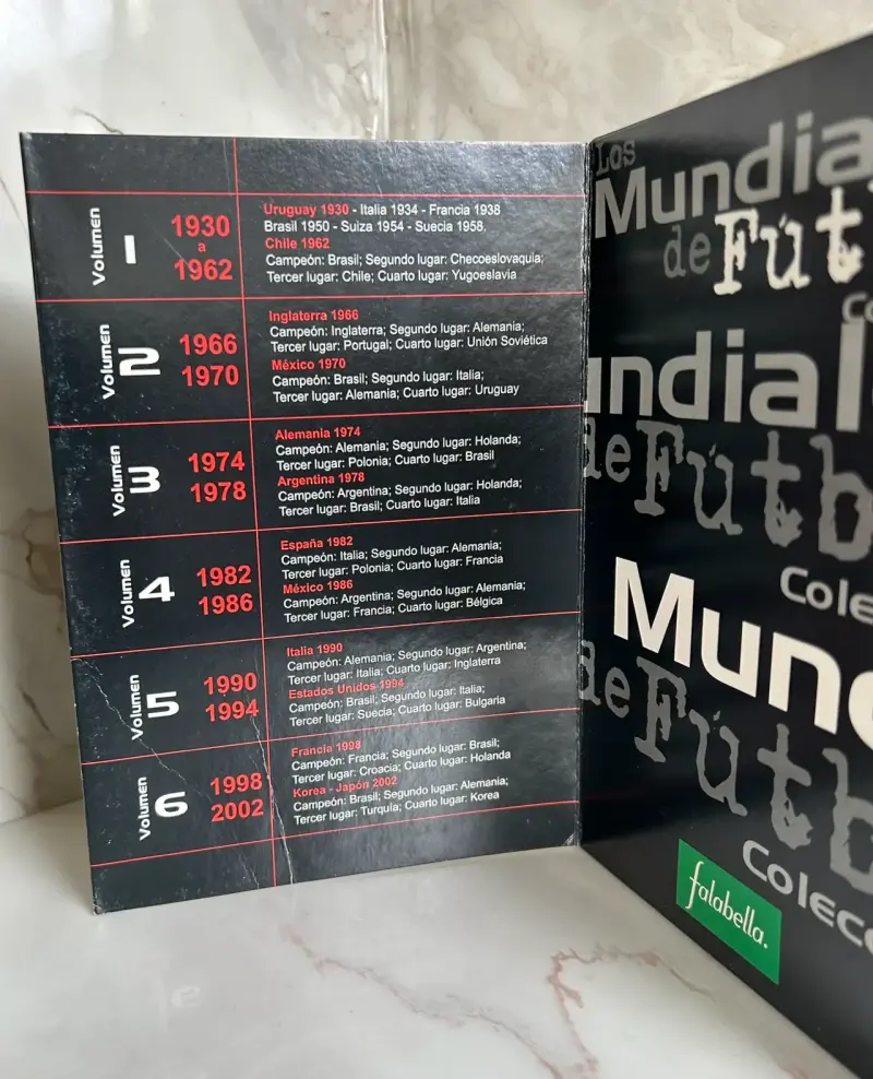 Colección de DVDs Los Mundiales de Fútbol - 3