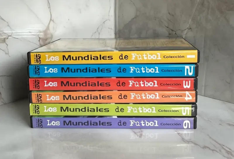 Colección de DVDs Los Mundiales de Fútbol - 5