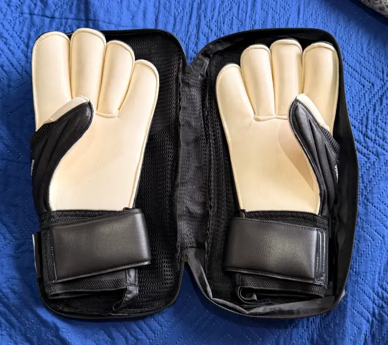 Guantes de arquero negro Raw Goalie - 3
