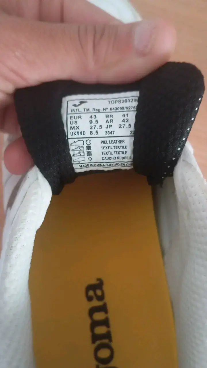 Zapatillas deportivas Joma Top Flex blancas - 6