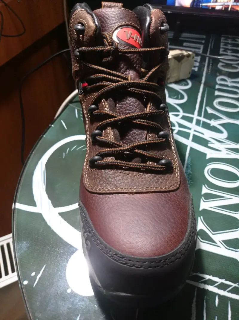 Botines de seguridad V-Flex V12 cuero café - 5