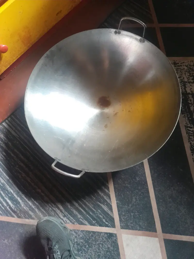 Bol de acero inoxidable con asas - 2