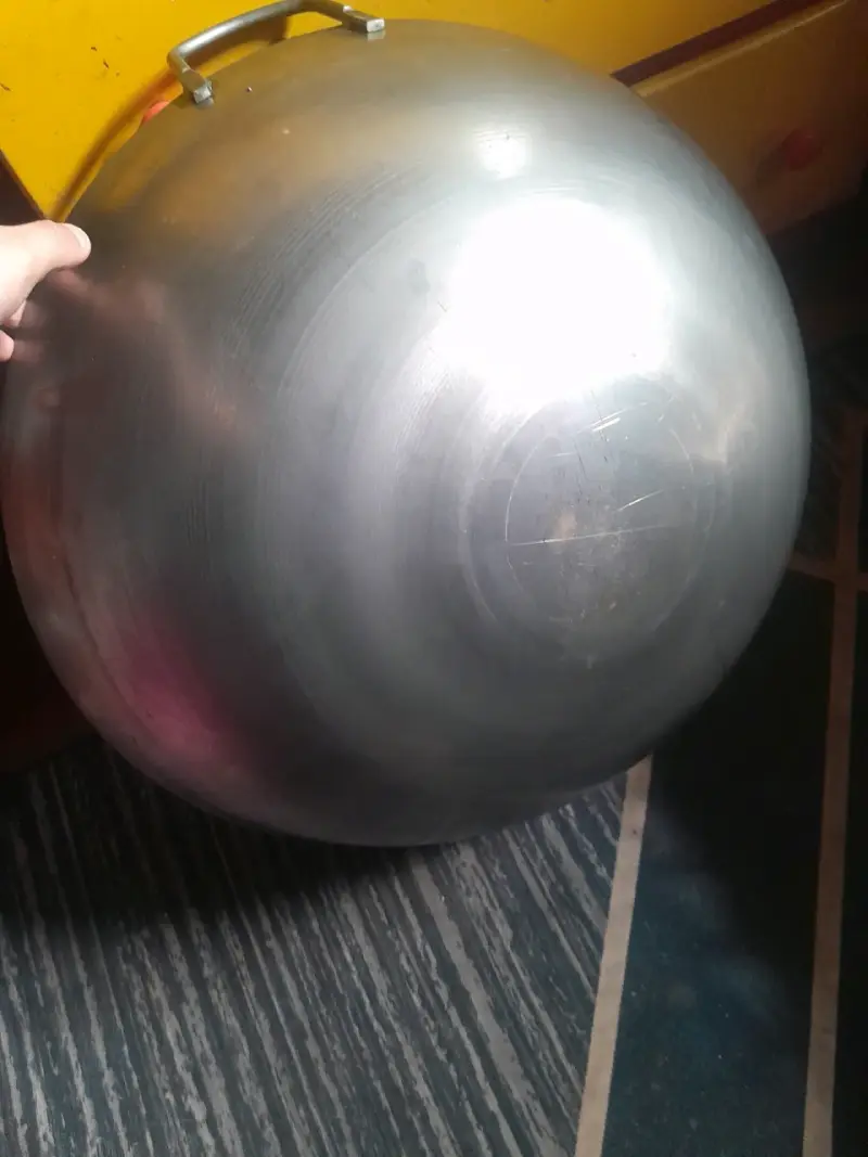 Bol de acero inoxidable con asas - 3