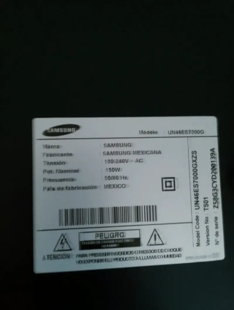 TV Samsung 46" 4K - 6