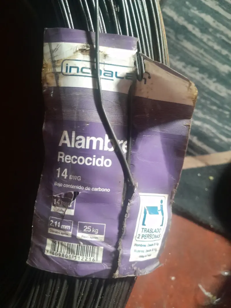 Alambre Recocido 14 AWG 25 kg Incable - 3