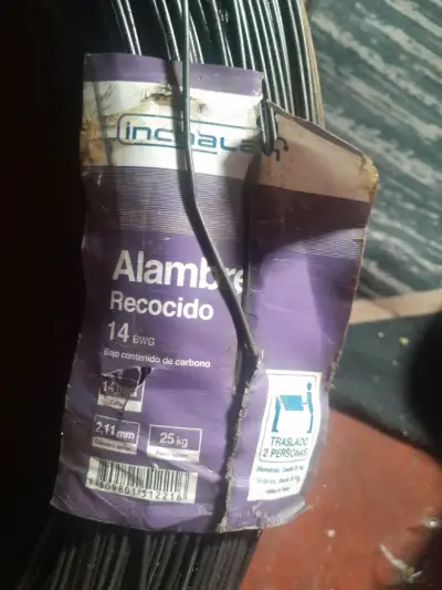 Alambre Recocido 14 AWG 25 kg Incable - miniatura 3