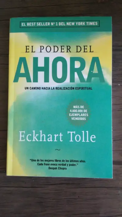 Libro El Poder del Ahora Eckhart Tolle ALTERNATIVO - miniatura 1