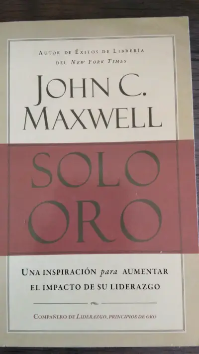 Libro Solo Oro de John C. Maxwell ALTERNATIVO - miniatura 2