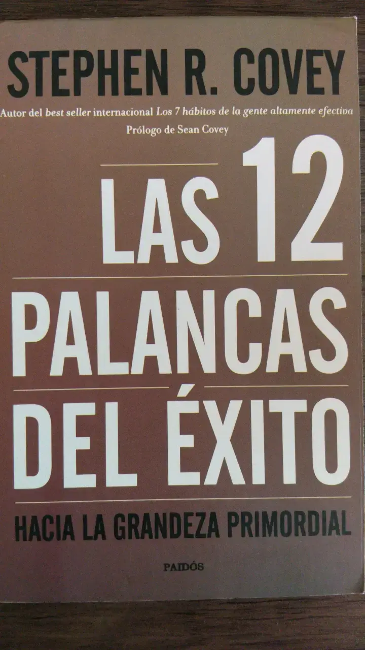 Libro Las 12 Palancas del Éxito Stephen ALTERNATIV - 2
